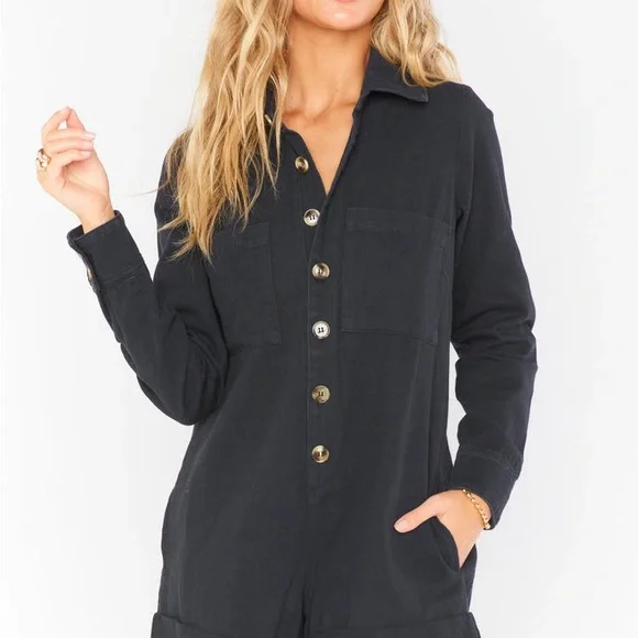 Show Me Your Mumu New Mu Tegan Jumper ~ Pitch Black - Picture 2 of 8